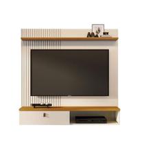 Estante Home Theater Suspenso íris Cinamomo Off White - Madetec