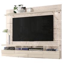 Estante Home Theater Suspenso Lana 1.8 Calacata Off White Madetec