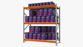 Estante Industrial Bandejas Largas P Itens Pesados Até 750kg