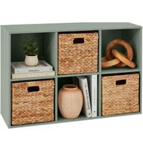 Estante infantil Best Choice Products, organizador de armazenamento de 6 cubos Estante infantil Best Choice Products, organizador de armazenamento de 6 cubos