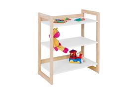 Estante Infantil Colore 750 Organizador de Brinquedo Varias Cores 3 Prateleiras - Quality Móveis