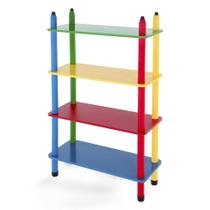 Estante Infantil Lápis Colorida