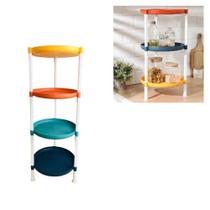 Estante Infantil Modular Organizador Brinquedos Multiuso Fruteira 4 Prateleiras Casa Sala Quarto Banheiro Nicho Estante Infantil Modular Organizador Brinquedos Multiuso Fruteira 4 Prateleiras Casa Sala Quarto Banheiro Nicho