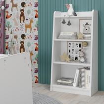 Estante Infantil Montessori Branco - MOVELBRAS