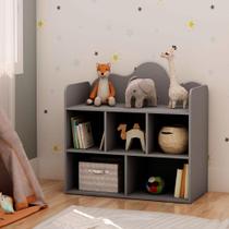 Estante Infantil Nuvem 91,8cm x 90,9cm com 5 Nichos 100% MDF