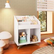 Estante Infantil Para Livros e Brinquedos Com 5 Nichos 71 cm - Completa