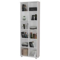 Estante Livreiro 12 Nichos Legend F04 Branco - Mpozenato