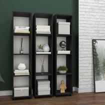 Estante Livreiro 4 Nichos Marselha