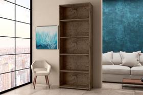 Estante Livreiro 4 Prateleiras Castanho Suiça Estante Livreiro 4 Prateleiras Castanho Suiça