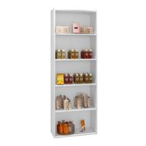 Estante Livreiro 4 Prateleiras Luiza Branco REAJL Moveis