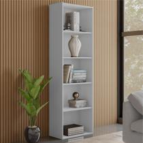 Estante Livreiro 4 Prateleiras Ruby Branco