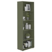 Estante Livreiro 5 Prateleiras 180X60 cm Menta ARLY Estante Livreiro 5 Prateleiras 180X60 cm Menta ARLY