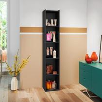 Estante Livreiro Bari Preto Estante Livreiro Bari Preto