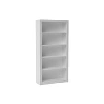 Estante Livreiro Casal BL01 c/ 4 Prateleiras Branco - BRV