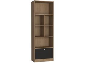 Estante Livreiro com 6 Nichos e 1 Porta B37 Emovell Estante Livreiro com 6 Nichos e 1 Porta B37 Emovell