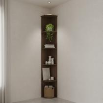 Estante Livreiro de Canto Cantoneira 201,6cm Evolution Plus