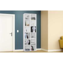 Estante Livreiro de Escritório Caracol c/ 12 Nichos Branco - Politorno