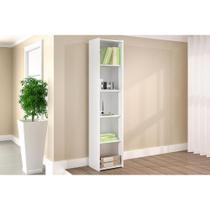 Estante Livreiro de Escritório ESM206 c/ 4 Prateleiras Branco - Movelbento Estante Livreiro de Escritório ESM206 c/ 4 Prateleiras Branco - Movelbento