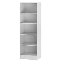 Estante Livreiro Mirage com 4 Prateleiras Viero Cor Branco