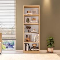 Estante livreiro multiuso eliana com 5 nichos