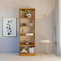 Estante livreiro multiuso eliana com 5 nichos Estante livreiro multiuso eliana com 5 nichos