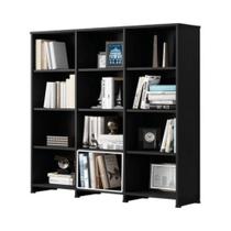 Estante Livreiro Multiuso Para Escritório 12 Nichos Trinidad