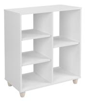 Estante Livreiro Organizador Infantil Luxo Branco Estante Livreiro Organizador Infantil Luxo Branco