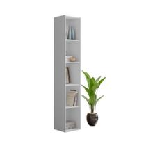 Estante Livreiro Organizador Multiuso para Escritório Janaína Branco- MABE MAGAZINE Estante Livreiro Organizador Multiuso para Escritório Janaína Branco- MABE MAGAZINE