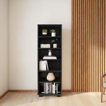 Estante Livreiro Posh Preto