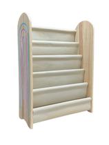 Estante Livro Infantil Montessori Arco Íris G