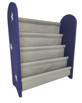 Estante Livro Infantil Montessori Madeira Estrela