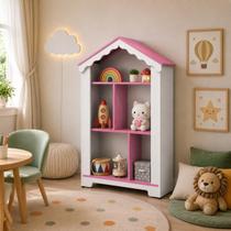 Estante Magia Infantil Princesa Decorativa para Brinquedos