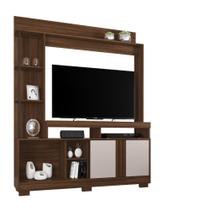 Estante Marbella 187cm Painel para TV até 49" com Porta Ripada e Nichos Estante Marbella 187cm Painel para TV até 49" com Porta Ripada e Nichos