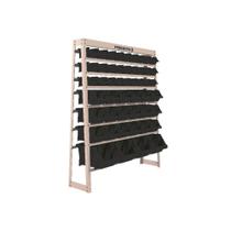 Estante metálica com 49 gavetas n 3 / 5 / 7 preta