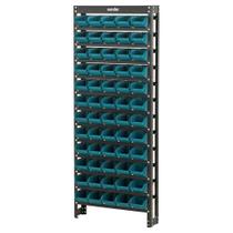 Estante Metálica Organizadora Com 60 Gavetas N 3 Azul Vonder