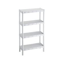 Estante modular com 04 prateleiras brancas 854