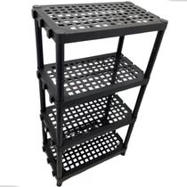 Estante Modular Grande Reforçada 4 Andar Plástico Util Plast
