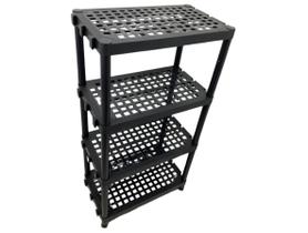 Estante Modular Grande Reforçada 4 Andar Plástico Util Plast