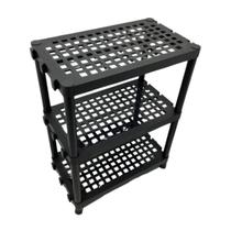 Estante modular multiuso organize 3 prateleiras util - 76cm x 60cm