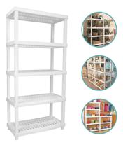 Estante Modular Plástica 5 Prateleiras Ordene Multiuso 250kg