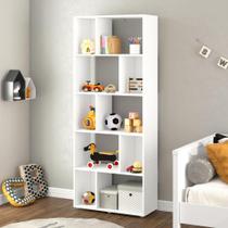 Estante Montessoriana com 10 Nichos - Branco
