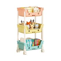 Estante Multicamadas Infantil Para Lanche, Carrinho De Armazenamento De Brinquedos, Organizador De - others