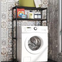 Estante Multiuso 2 Andares Organização Lavanderia Banheiro Estante Multiuso 2 Andares Organização Lavanderia Banheiro