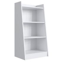 Estante Multiuso 4 Prateleiras Montessori Branco