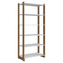 Estante Multiuso 5 Prateleiras EY201 Mell Branco NOVAM