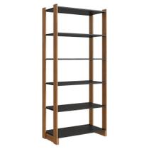 Estante Multiuso 5 Prateleiras Ey201 Mell Preto Novam Mell Preto Estante Multiuso 5 Prateleiras Ey201 Mell Preto Novam Mell Preto