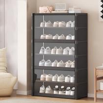 Estante Multiuso 6 Prateleiras Preta Organizadora para Casa Escritório Cozinha Lavanderia