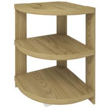 Estante Multiuso com 03 Prateleiras Wind A02 72x49 Olmo - Lyam Decor