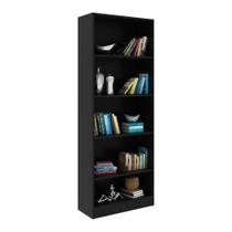 Estante Multiuso com Prateleiras ME4141 Preto/Preto - Tecno