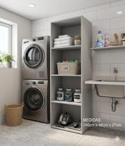 Estante Multiuso Compacta Ideal para Cozinha, Quarto e Lavanderia